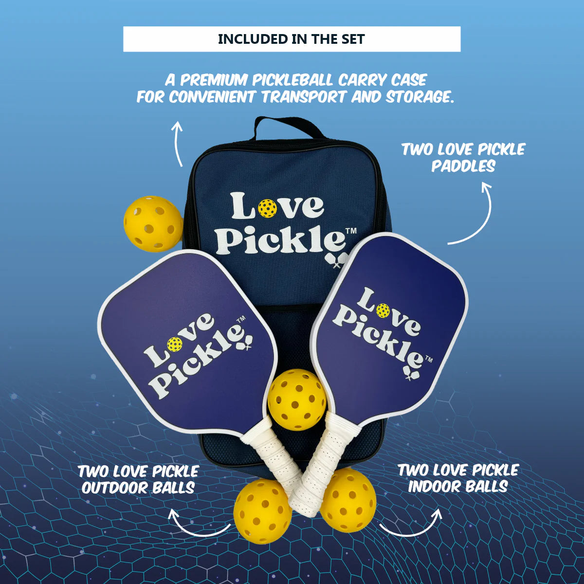 Adult Pickleball Set - Love Pickle