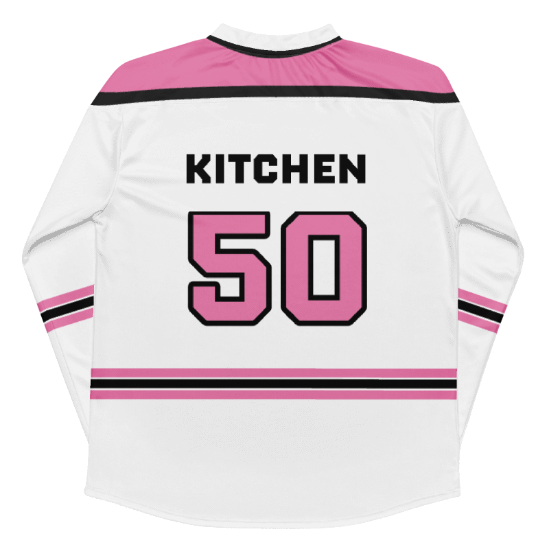 Seeded Pickleball Pink Hockey  jersey