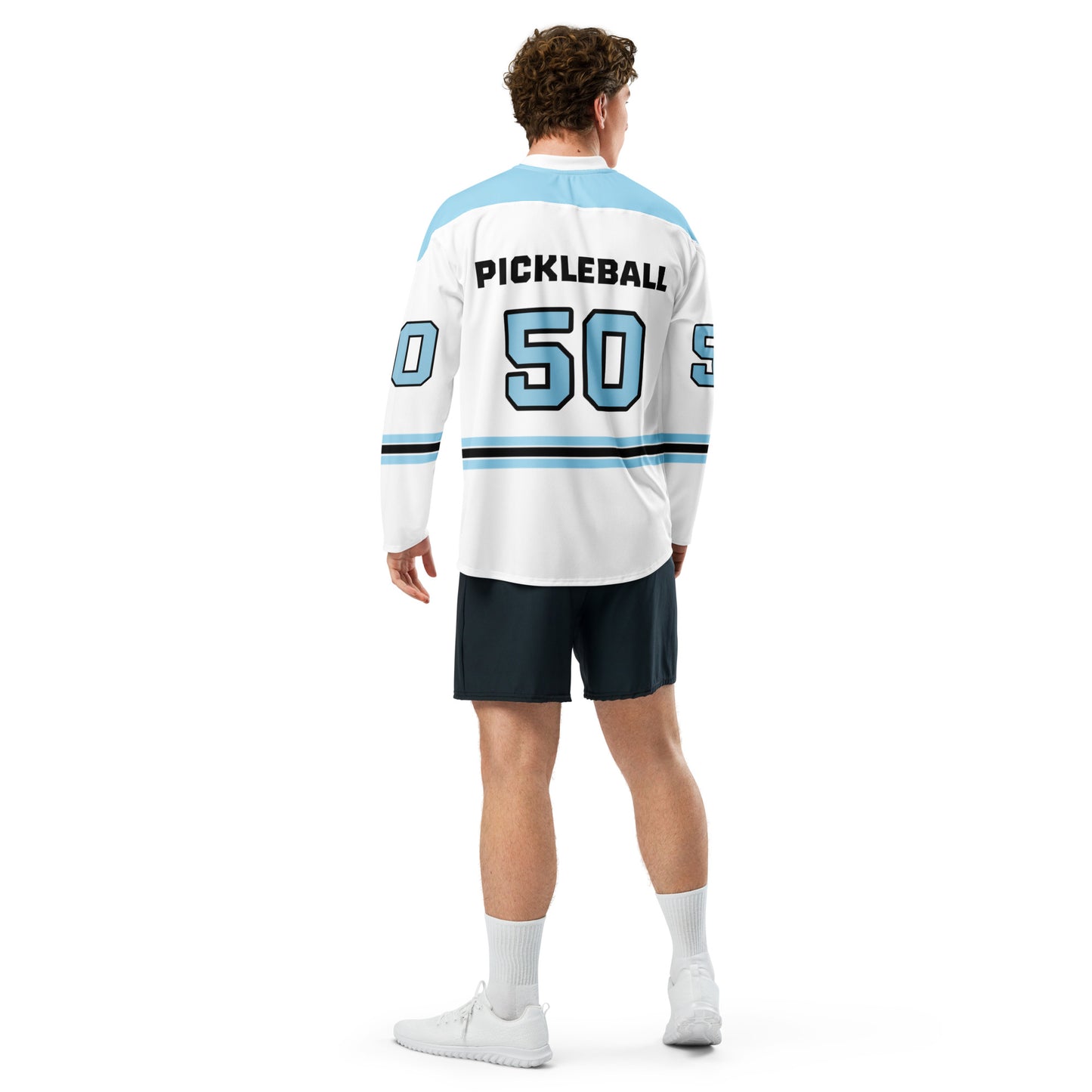 Seeded Pickleball Blue Hockey Jersey