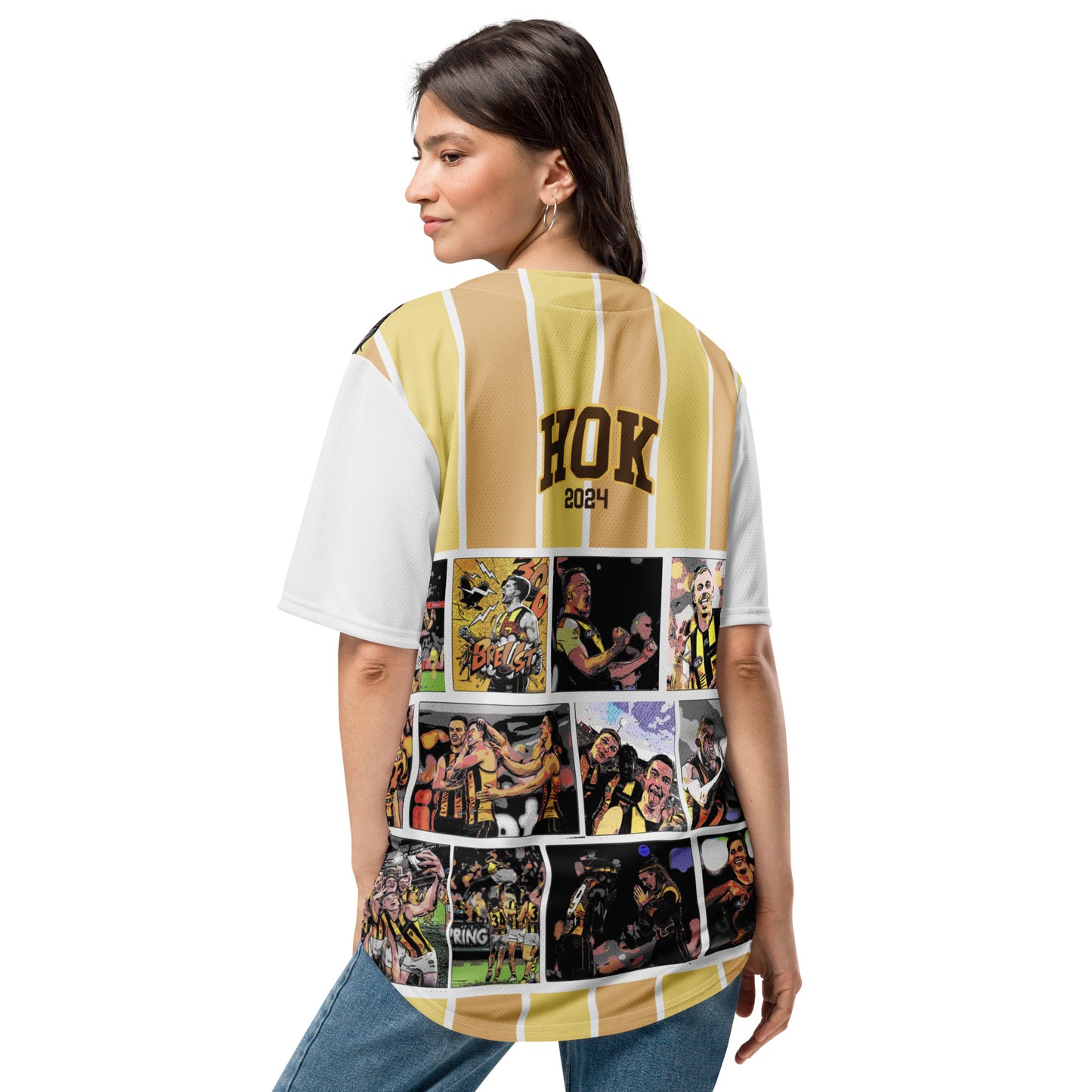 HOK 2024 COMIC "Hokball" baseball jersey