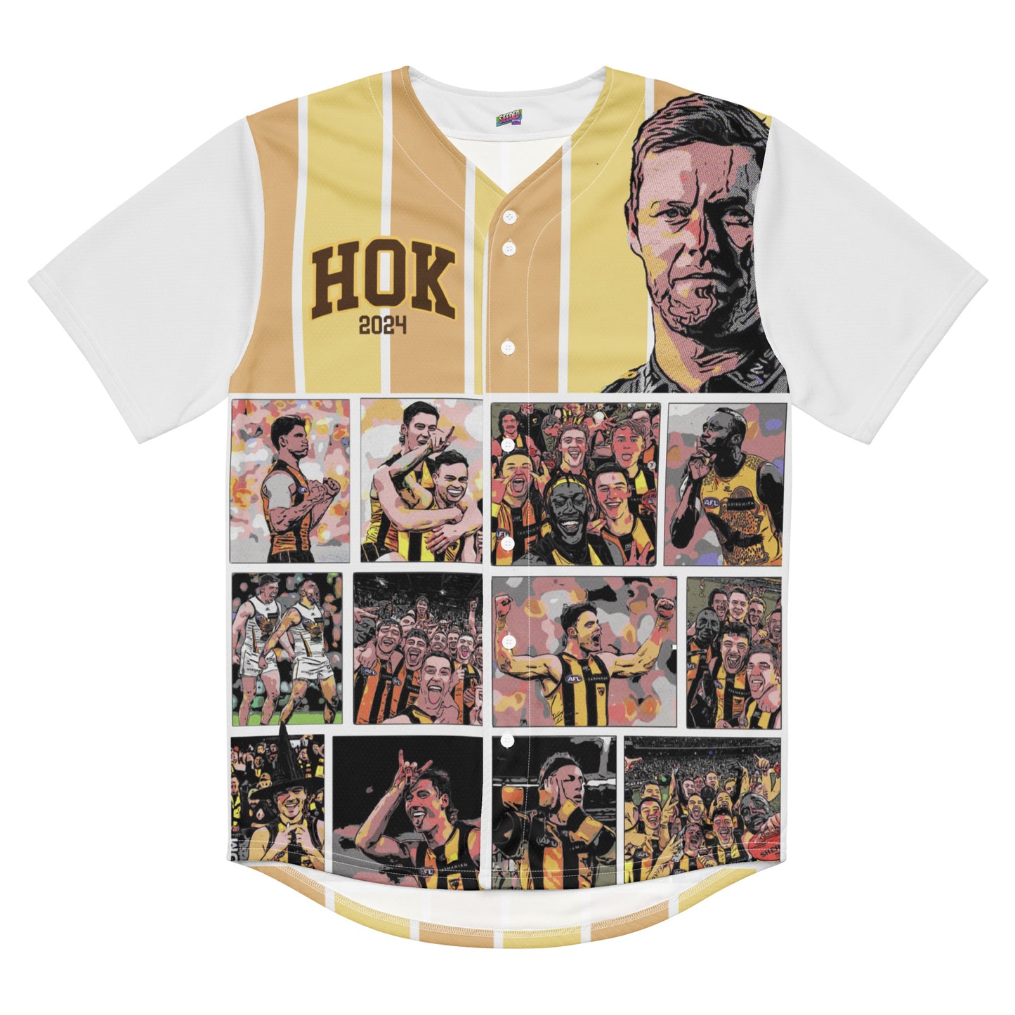 HOK 2024 COMIC "Hokball" baseball jersey