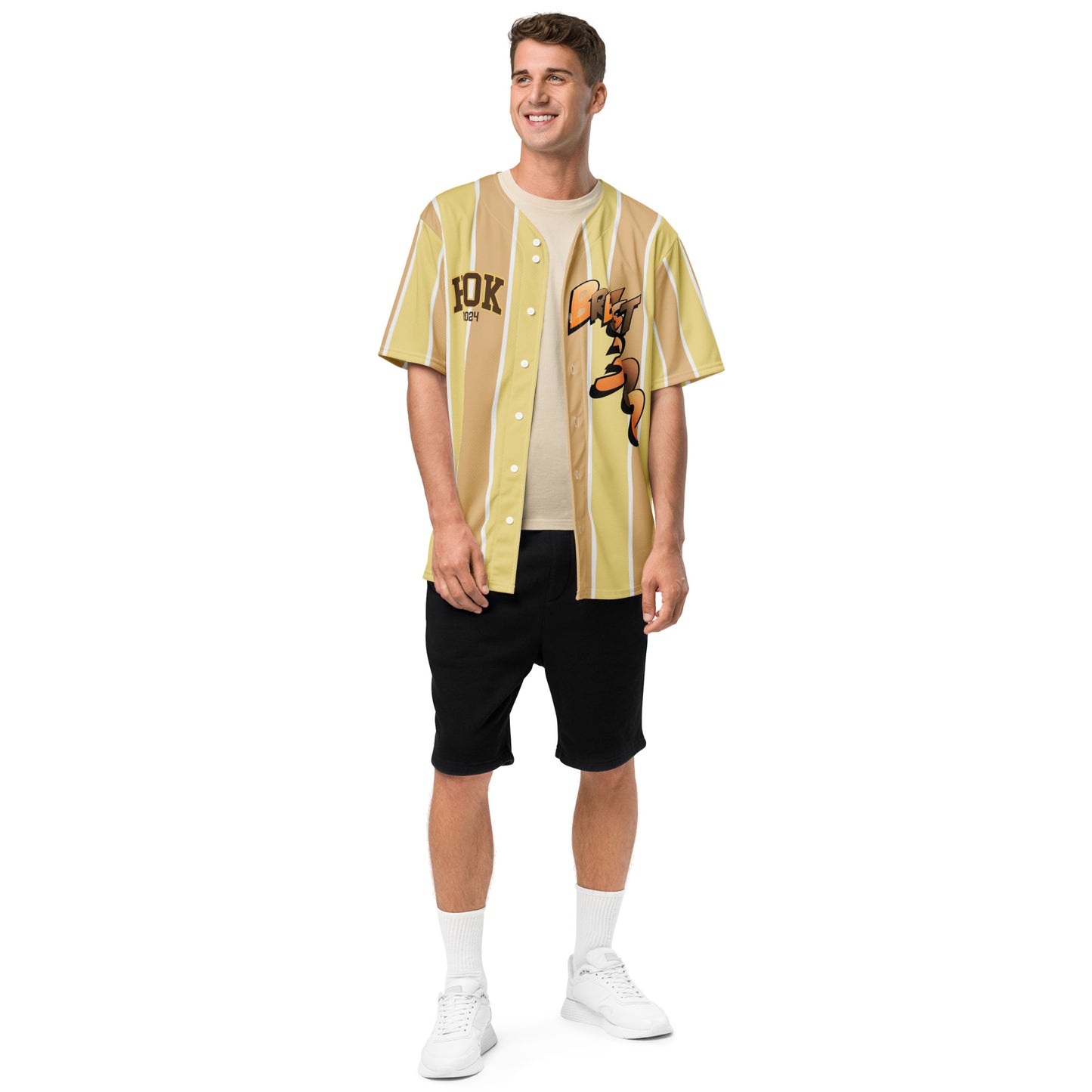 Luke Breust 300 games  baseball jersey