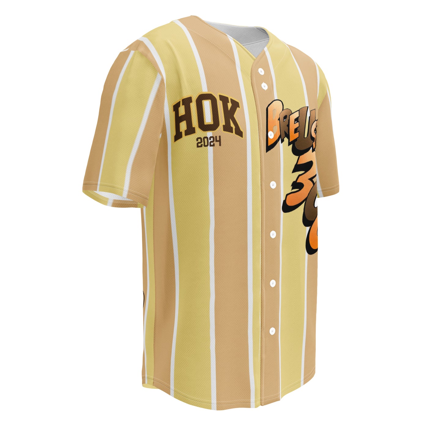 Luke Breust 300 games  baseball jersey