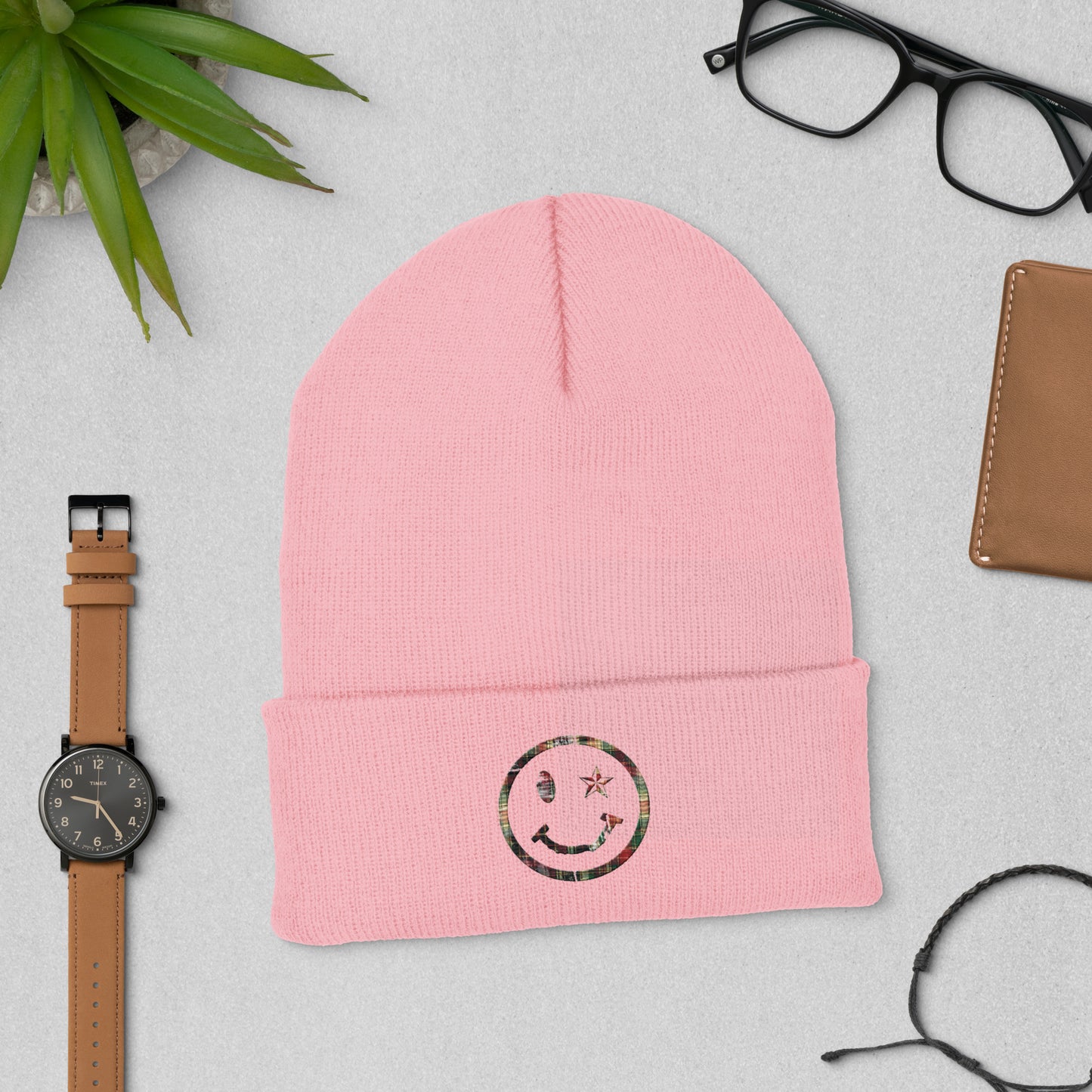 Smells Like Smile - Cuffed Beanie