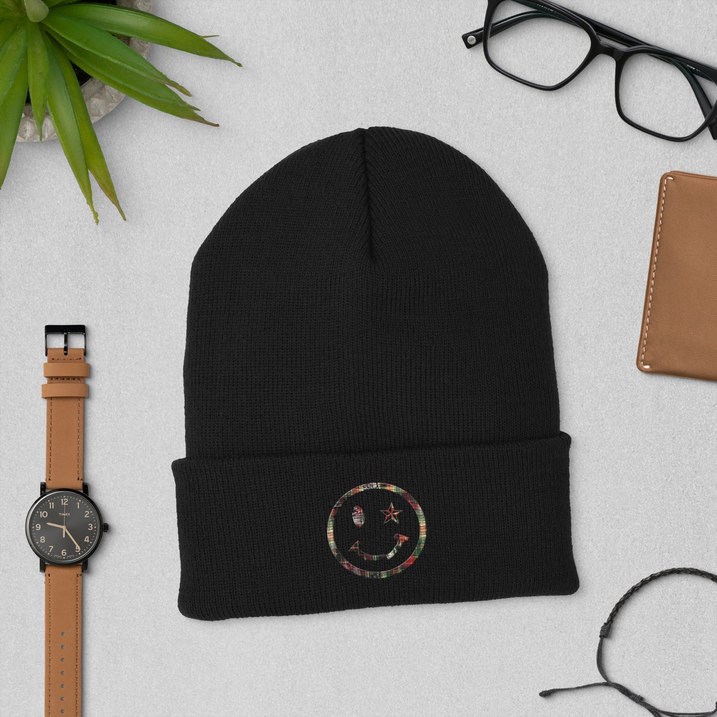 Smells Like Smile - Cuffed Beanie