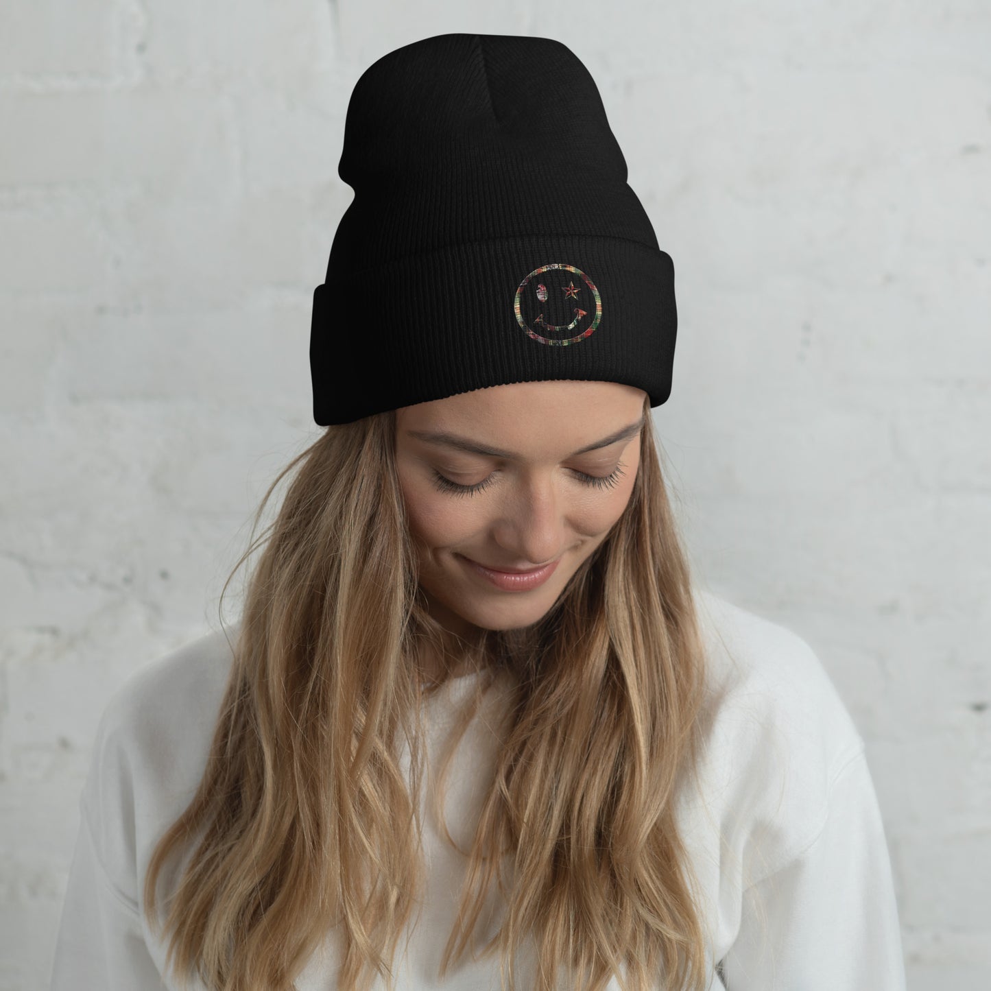 Smells Like Smile - Cuffed Beanie