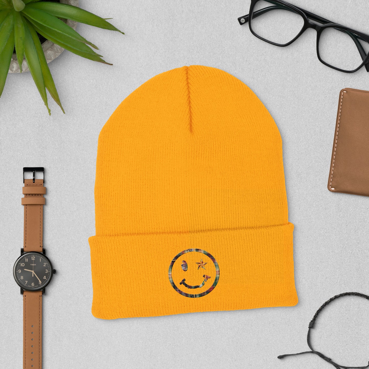 Smells Like Smile - Cuffed Beanie