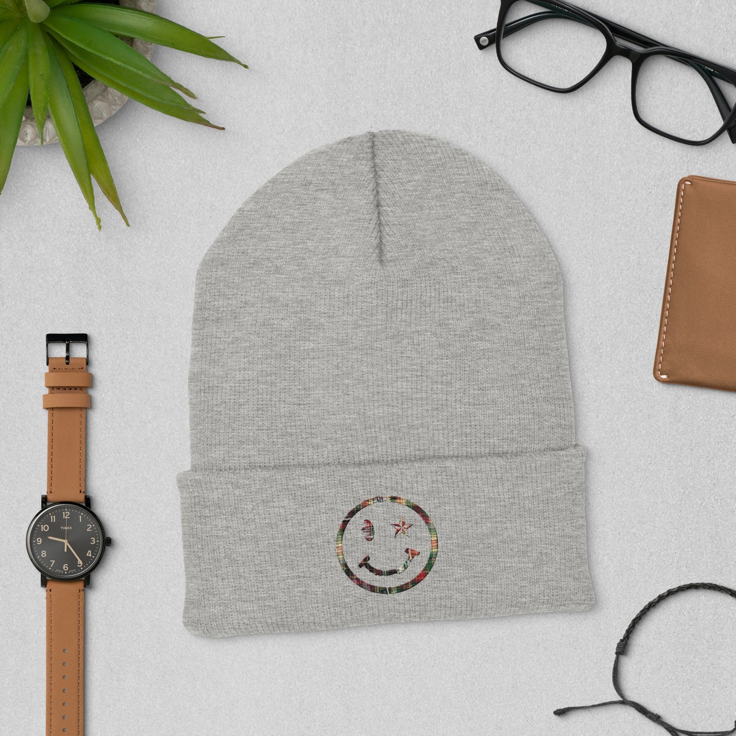 Smells Like Smile - Cuffed Beanie