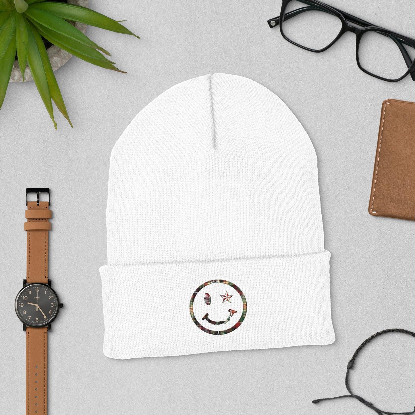 Smells Like Smile - Cuffed Beanie