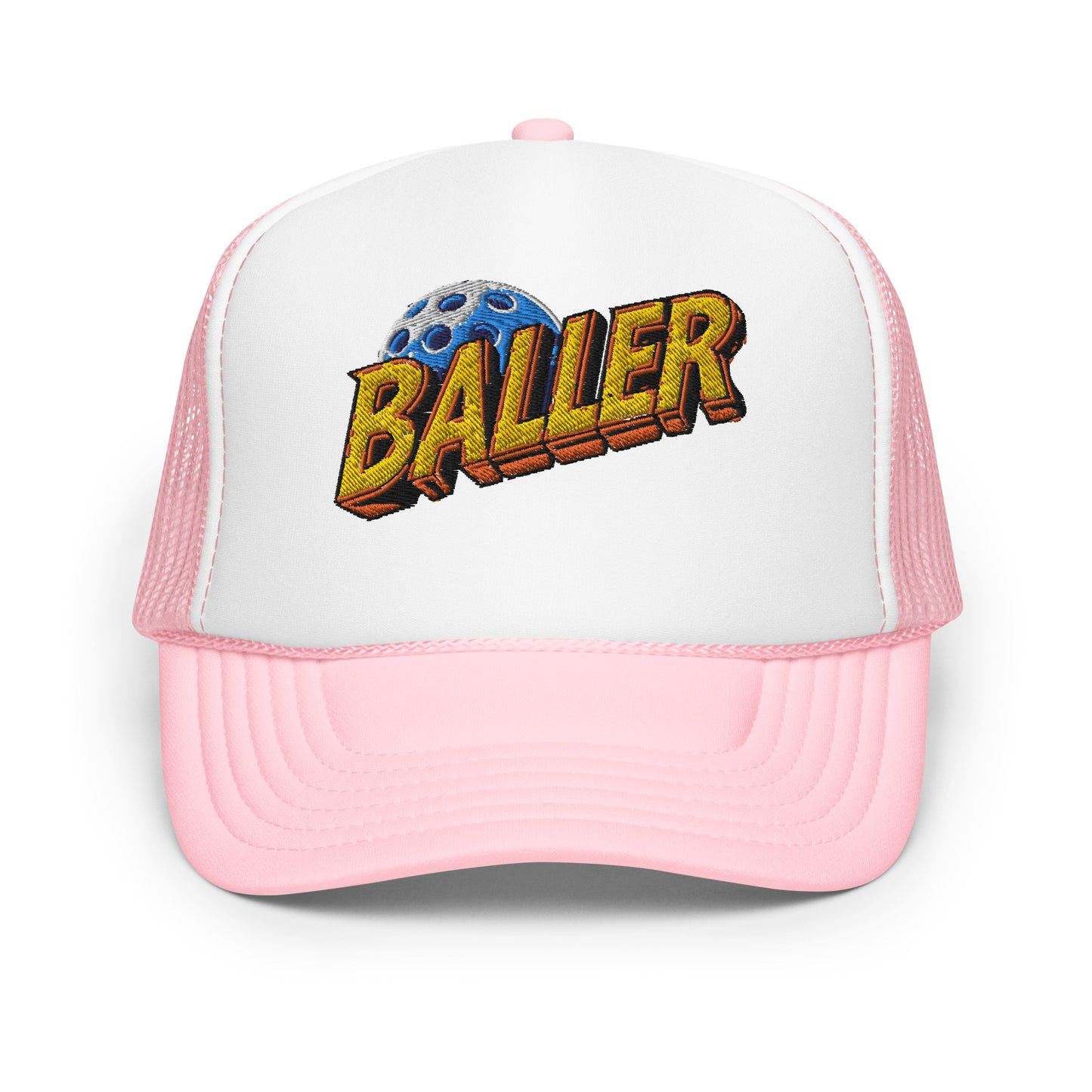 Baller - Seeded Pickleball Foam trucker hat