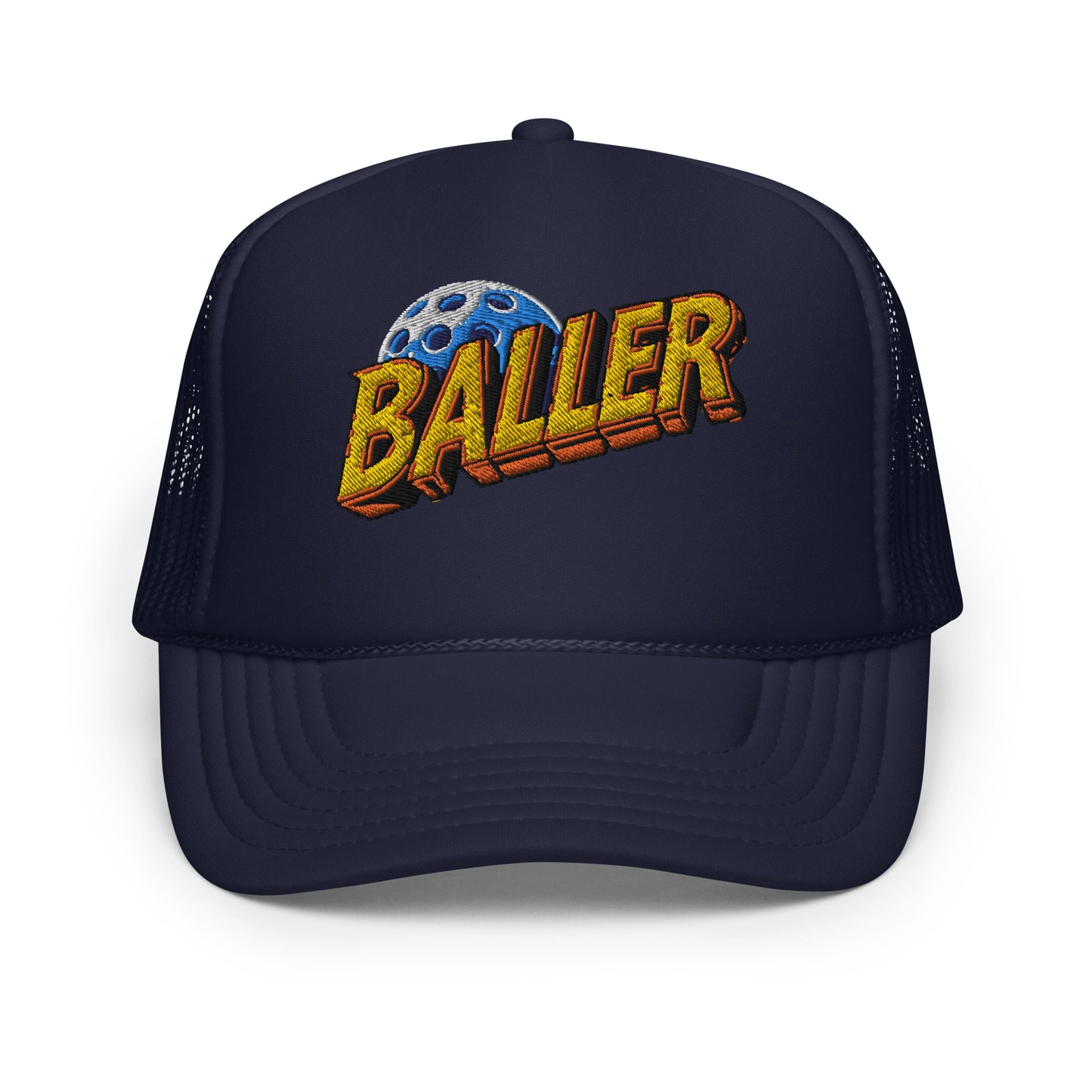 Baller - Seeded Pickleball Foam trucker hat