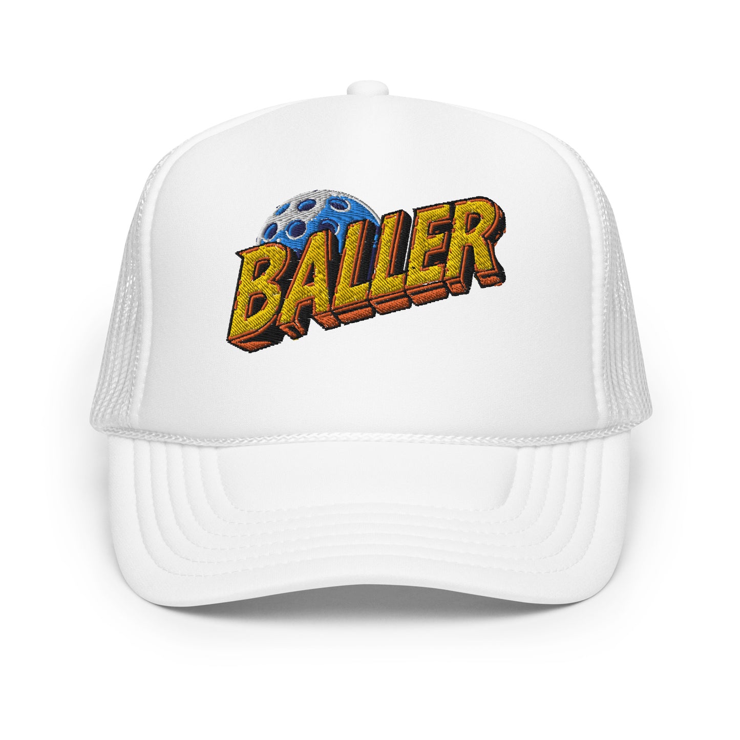 Baller - Seeded Pickleball Foam trucker hat