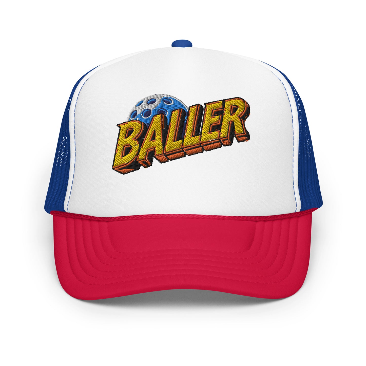 Baller - Seeded Pickleball Foam trucker hat