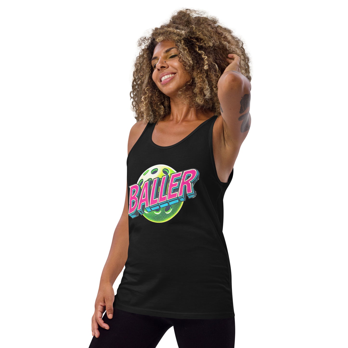 Baller - Seeded Pickleball Tank Top