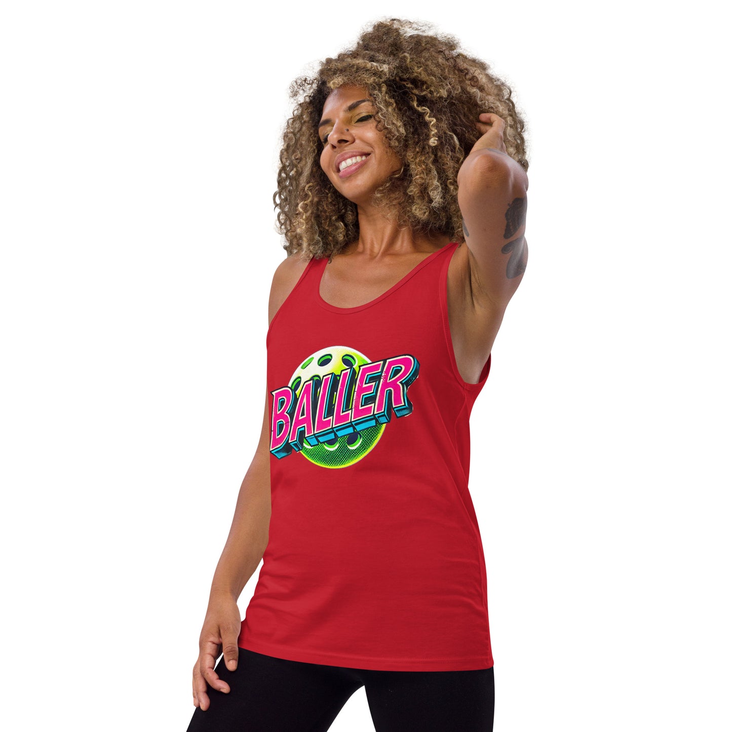 Baller - Seeded Pickleball Tank Top