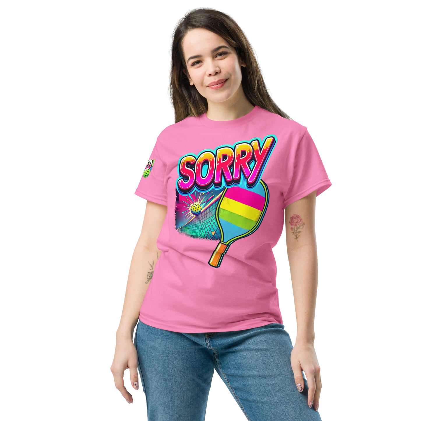 Sorry - Unisex Seeded Pickleball classic tee