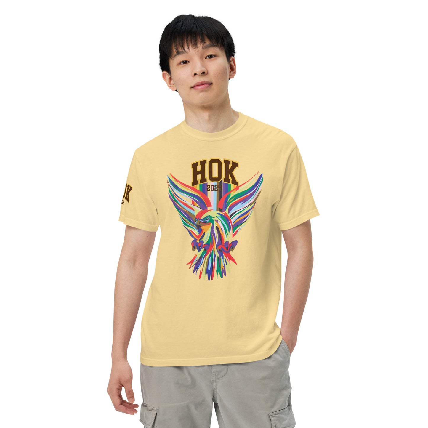 HOK Pride - Unisex garment-dyed heavyweight t-shirt