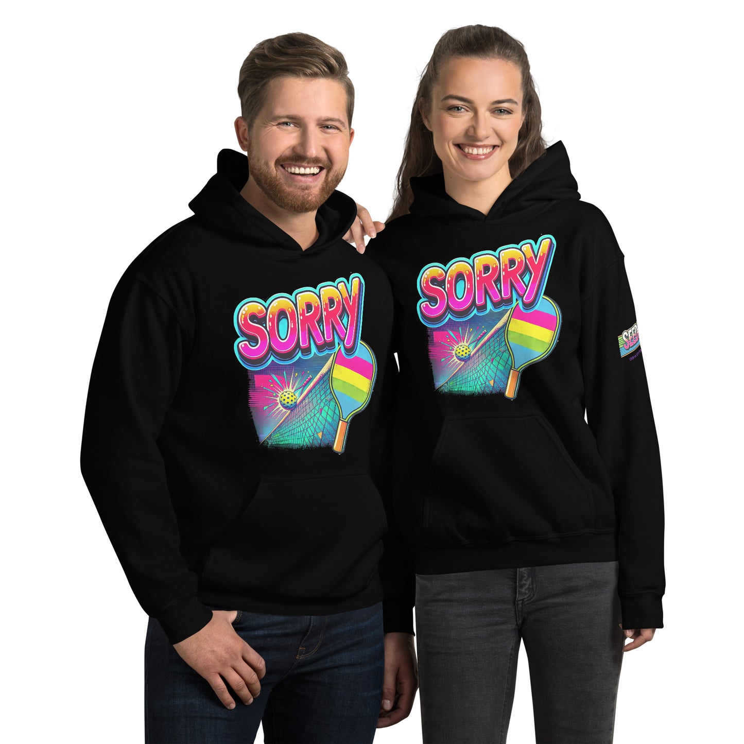 Sorry - Seeded Pickleball Unisex Hoodie