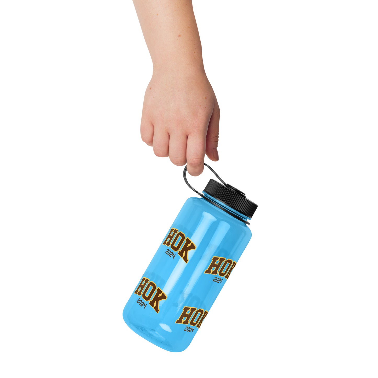 HOK 2024 Wide mouth plastic water bottle