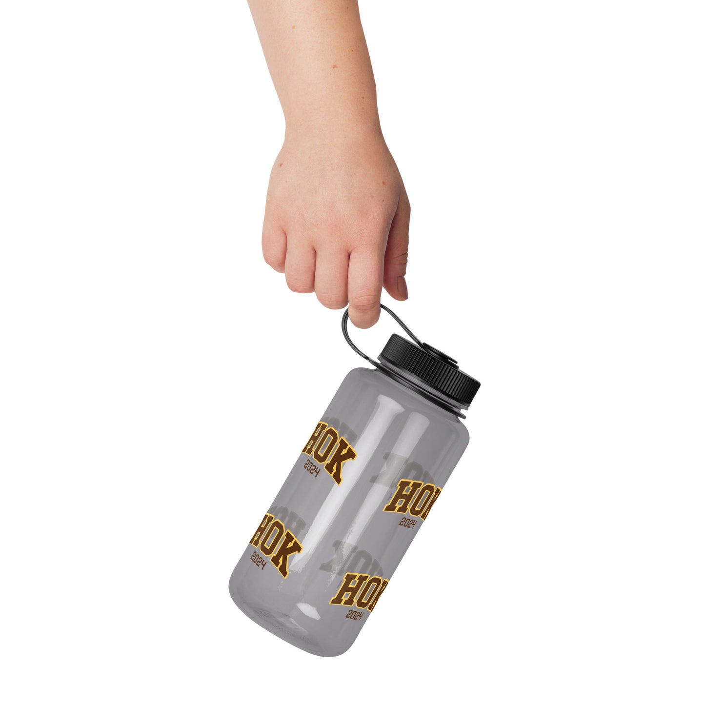 HOK 2024 Wide mouth plastic water bottle