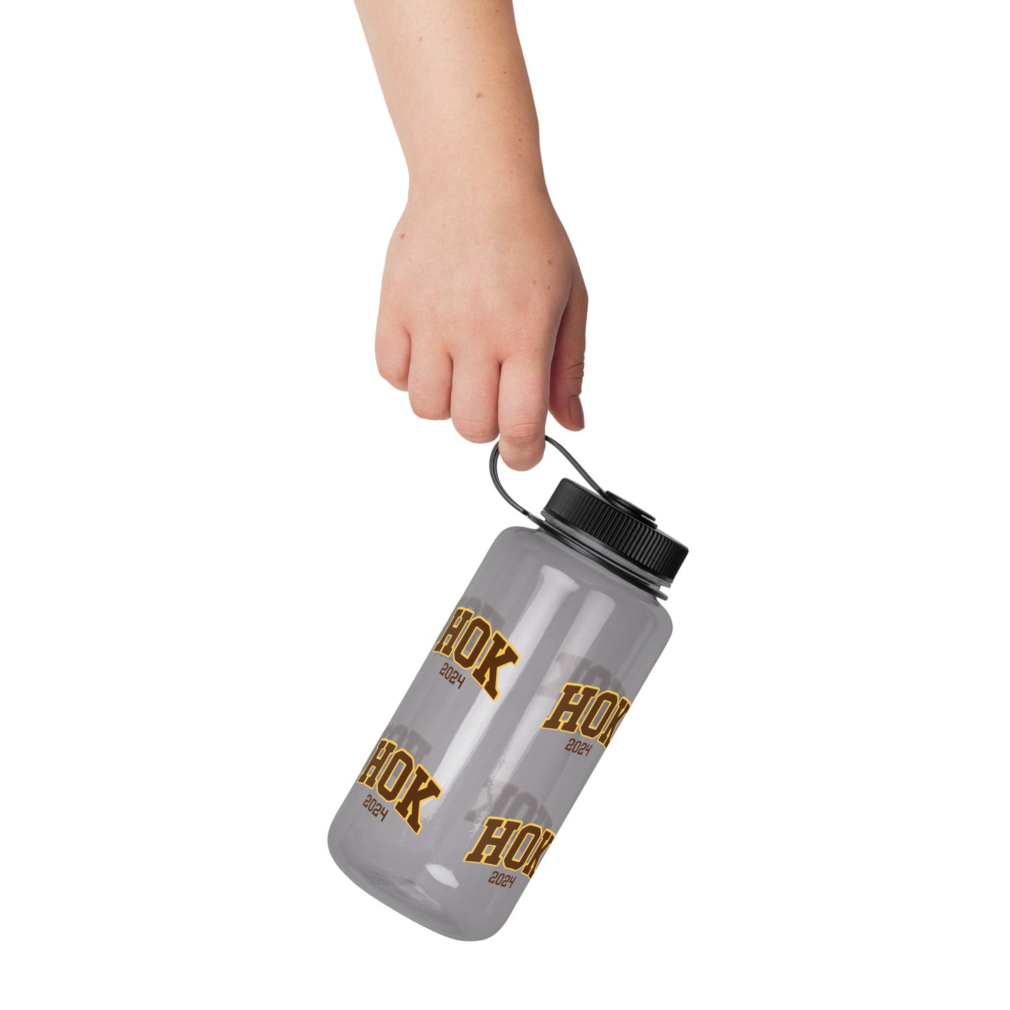 HOK 2024 Wide mouth plastic water bottle