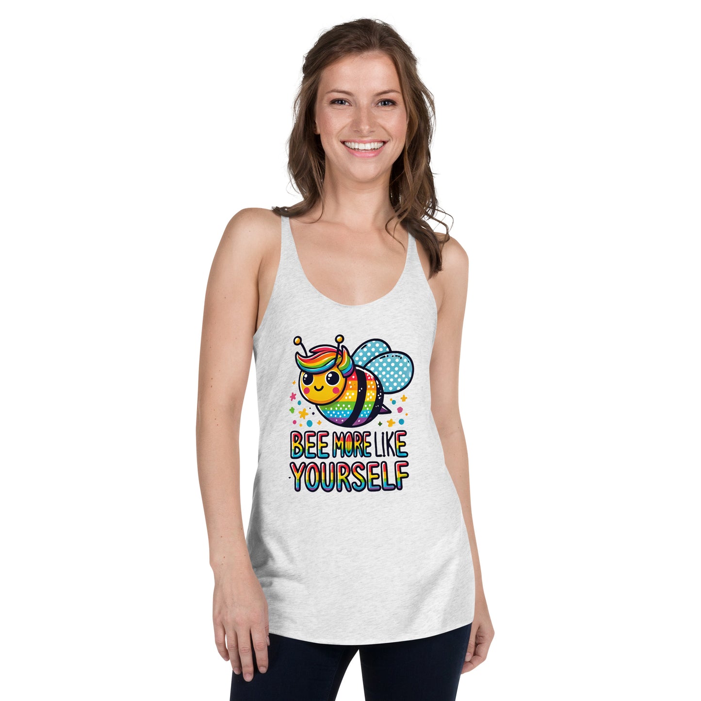 Bee Yourself - Women's Racerback Tank