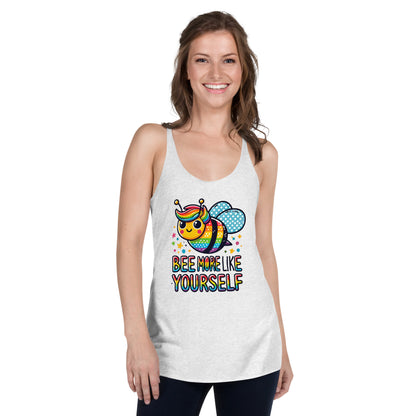 Bee Yourself - Women's Racerback Tank