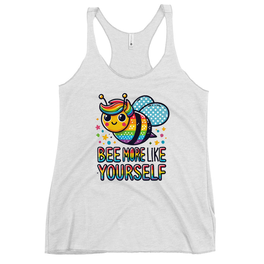 Bee Yourself - Women's Racerback Tank